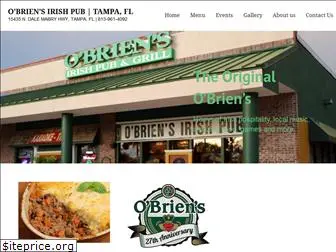 obriensirishtampa.com