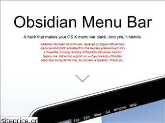 obsidianmenubar.com