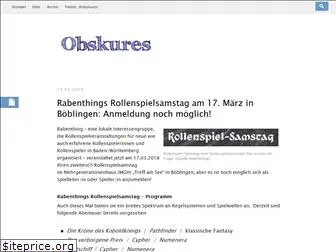 obskures.de