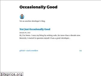 occasionallygood.com