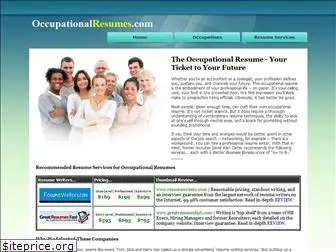 occupational-resumes.com