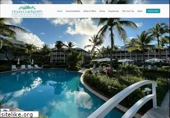 oceanclubresorts.com