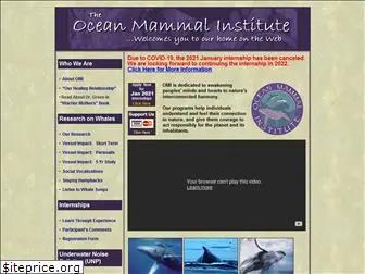 oceanmammalinst.com