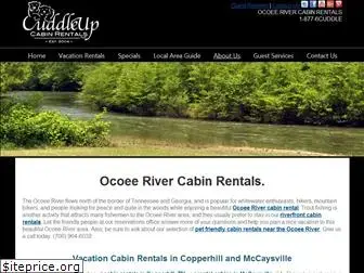 ocoeerivercabin.com