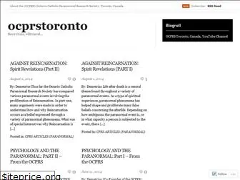 ocprstoronto.wordpress.com