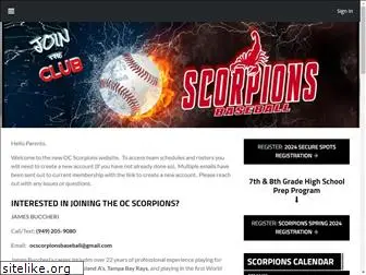 ocscorpionsbaseball.com