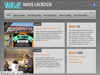 ocwavelacrosse.com