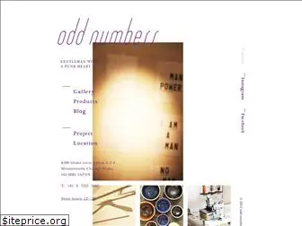 oddnumbers-project.com
