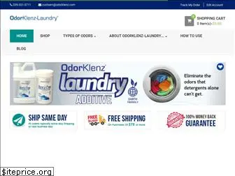 odorklenzlaundry.com