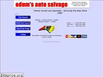 odumsautosalvage.com