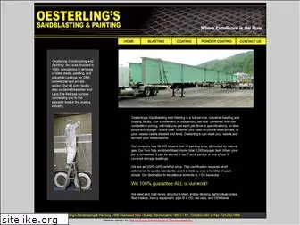 oesterlingssandblasting.com
