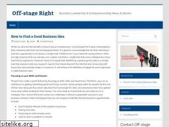 off-stage-right.com