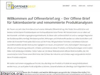 offenerbrief.org