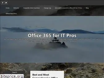 office365foritpros.com