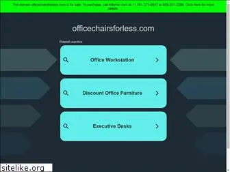 officechairsforless.com