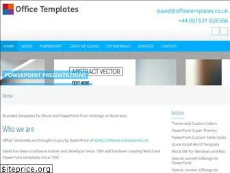 officetemplates.co.uk