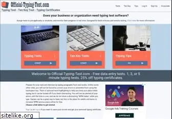 official-typing-test.com