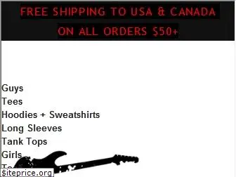 officialbandshirts.com