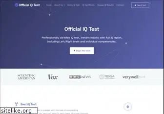 officialiqtests.com