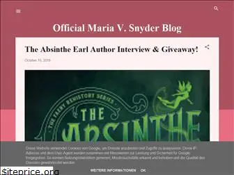 officialmariavsnyder.blogspot.com