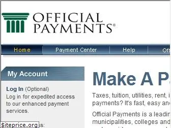 officialpayments.com