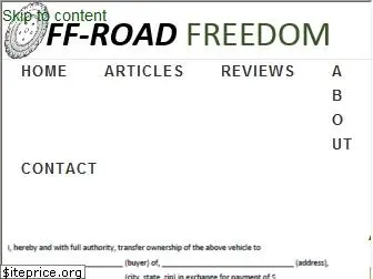 offroadfreedom.com