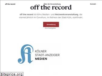 offtherecord.de
