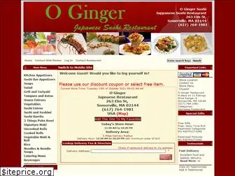 ogingersushi.com