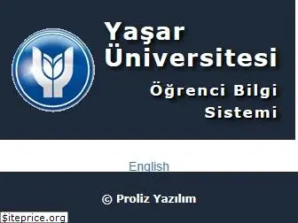 ogrenci.yasar.edu.tr