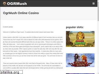 ogrmush.com