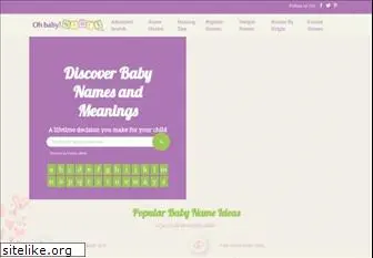 ohbabynames.com