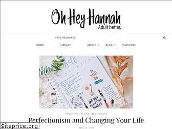 ohheyhannah.com