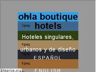 ohlaboutiquehotels.com