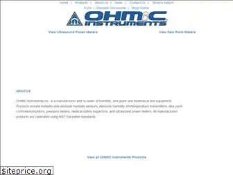 ohmicinstruments.com