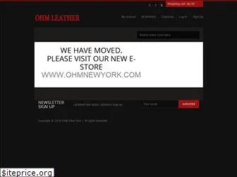 ohmleather.com