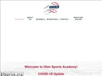 ohmsportsacademy.com