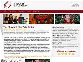 ohnwardfineartscenter.com