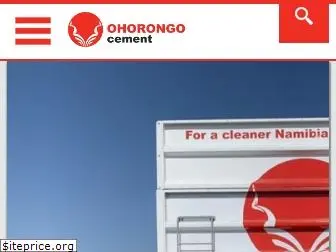 ohorongo-cement.com