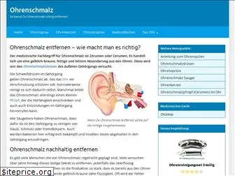 ohrenschmalz.info
