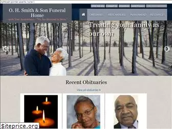 ohsmithandsonfuneralhome.com