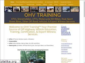 ohvtraining.org