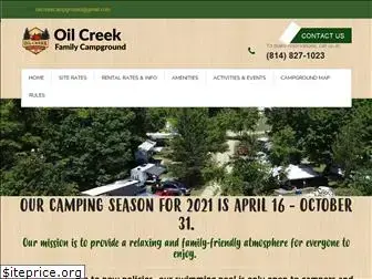 oilcreekcampground.com