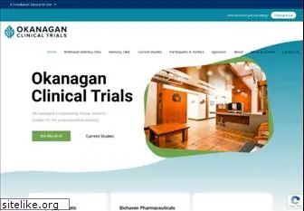 okanaganclinicaltrials.com