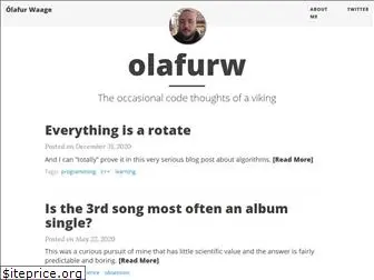 olafurw.com