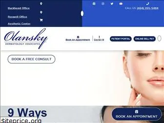 olanskydermatology.com