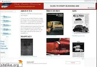 oldcarmanualproject.com