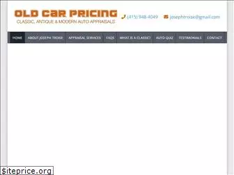 oldcarpricing.com
