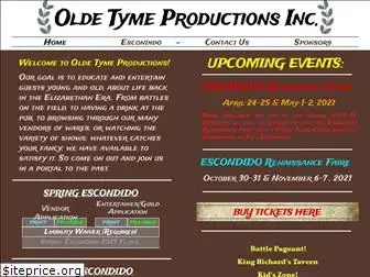 oldetymeproductions.com