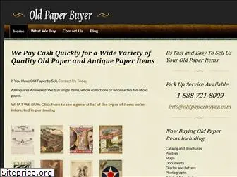 oldpaperbuyer.com