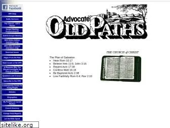 oldpathsadvocate.org